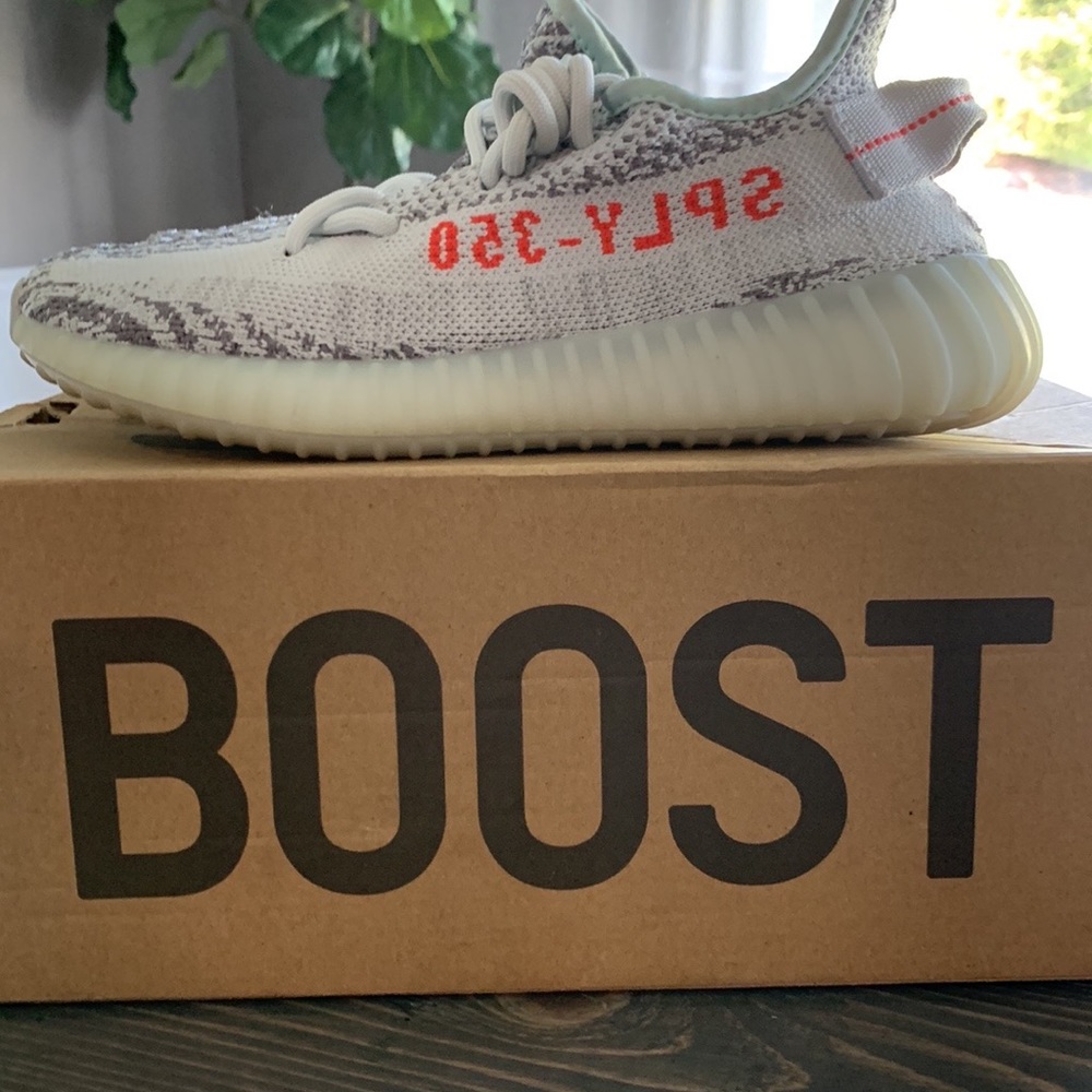 Yeezy 350 boost blue tints (used)